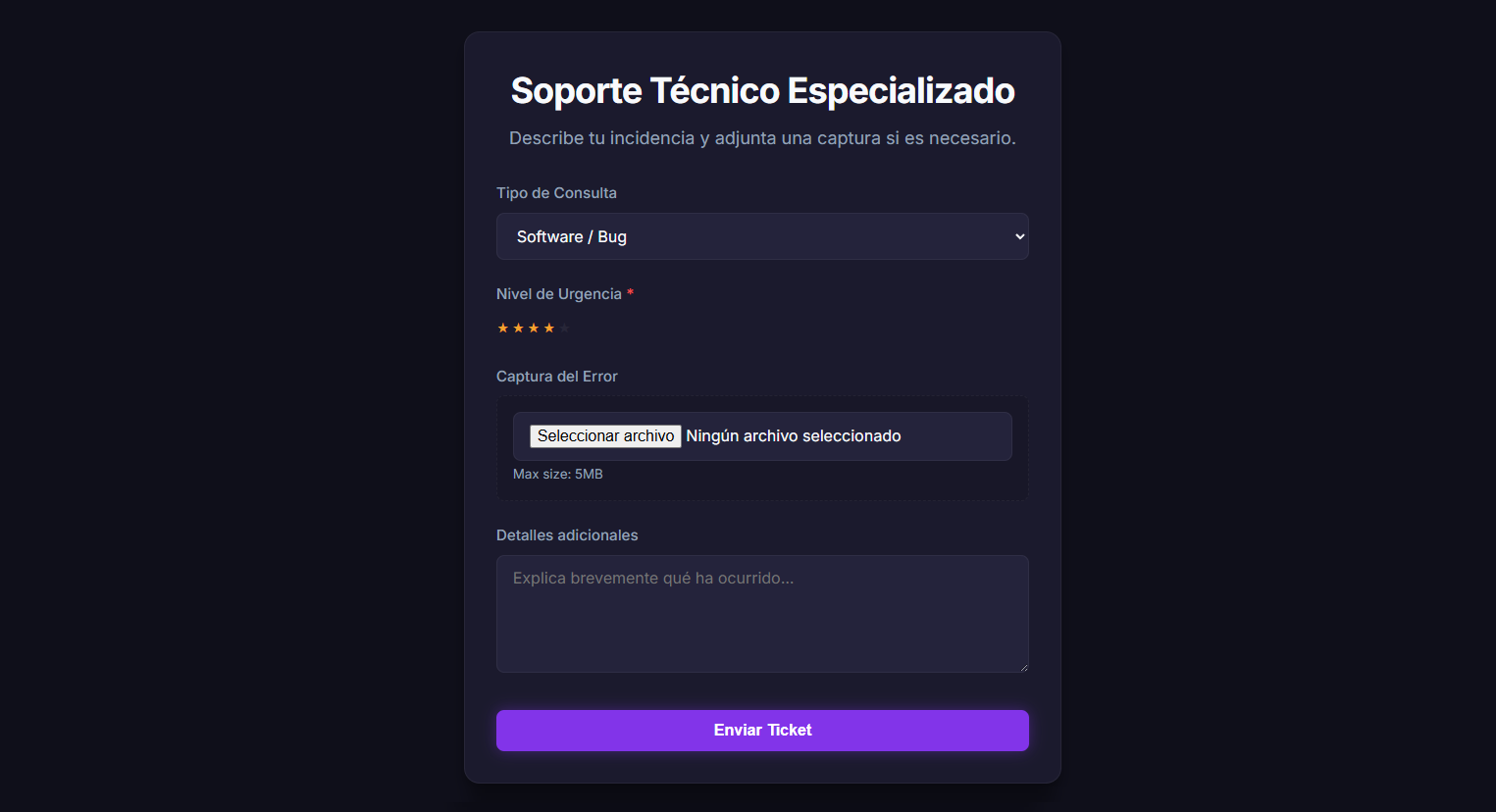 Form Editor Screenshot